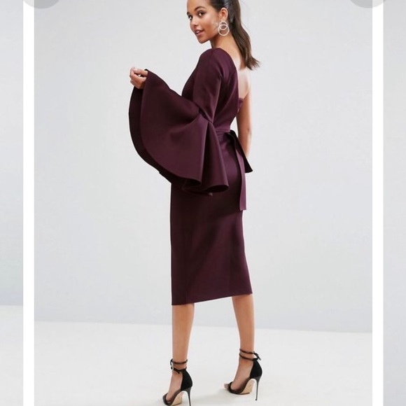 Asos peplum dress - Picture 3 of 8